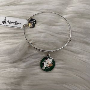 Alex and Ani Disney Parks Holiday Mickey Mouse JOY Charm Bangle Bracelet